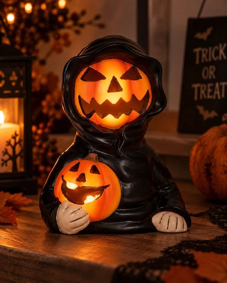 Mel-O-Design LED Dekofigur Pumpkin Shadow mit Farbwechsel - Bild 4