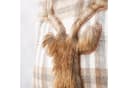 MF Zierkissen Highland Deer Kariert 45x45 cm Hirschmotiv Bild 4