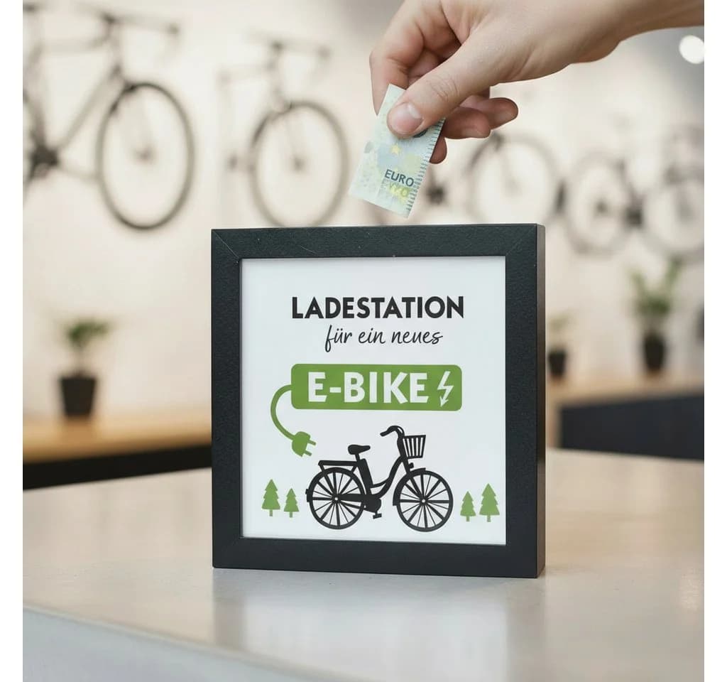 Spardose im Fahrrad-Design - Humorvoll und Klassisch - Bild 5