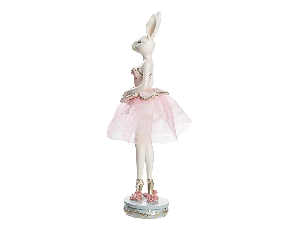 MF Osterfigur Primabella Eleganza Ballerina Hase Dekofigur 31 cm - Bild 3
