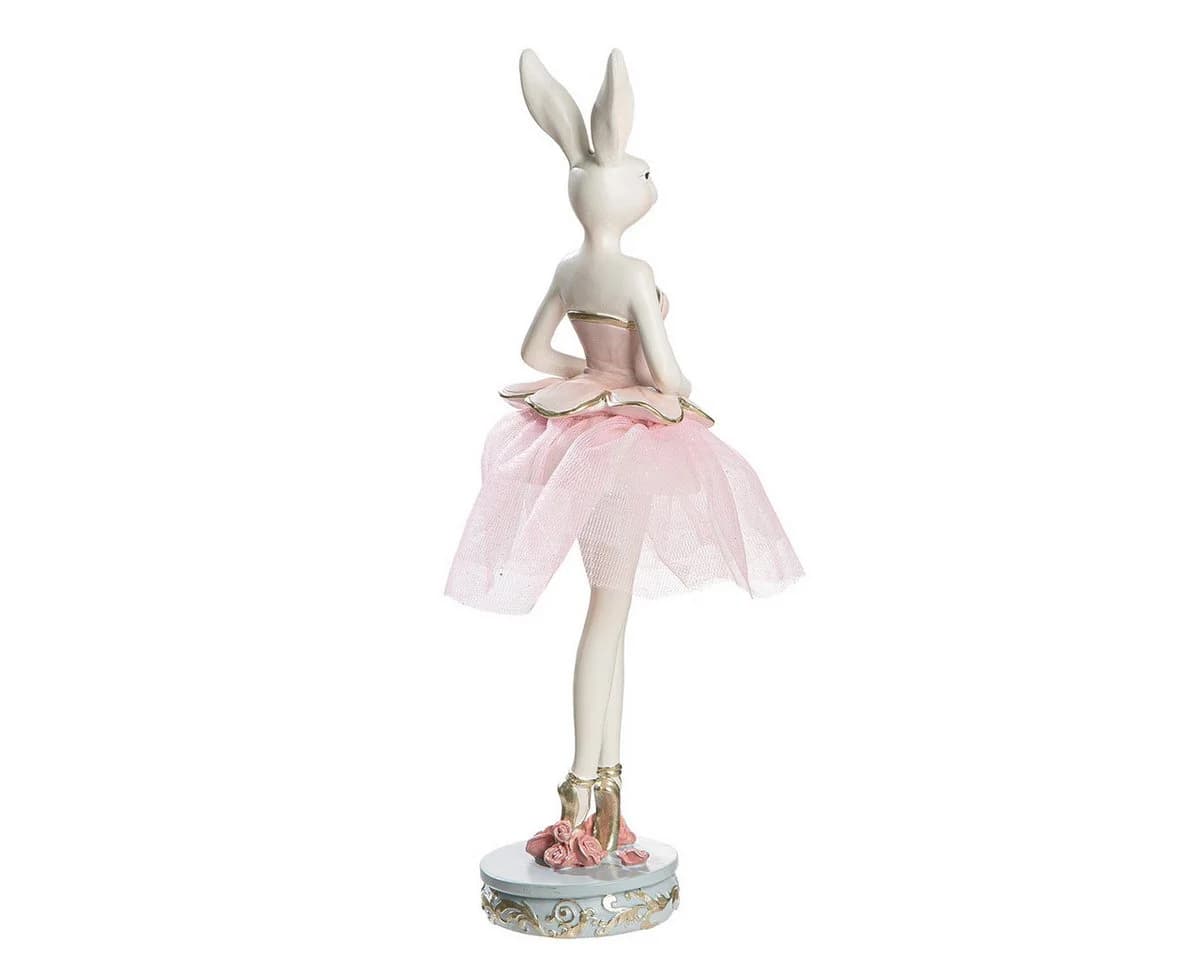 MF Osterfigur Primabella Eleganza Ballerina Hase Dekofigur 31 cm - Bild 4