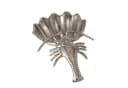 MF Dekoschale Maritano Hummer Muschel Aluminium Silber Bild 3