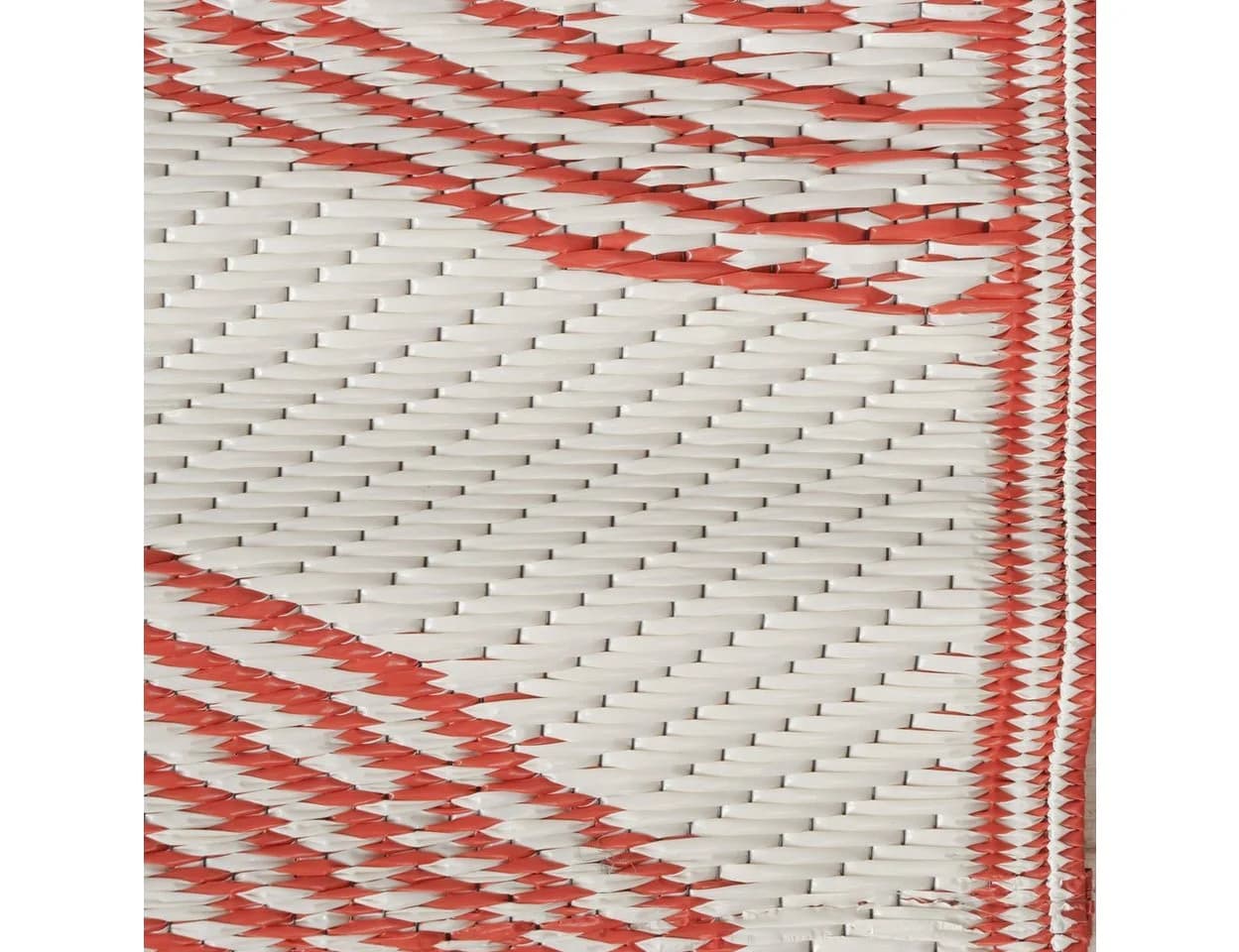 BOLTZE Outdoorteppich Terra Geo Elsa 180x120cm Rot Geometrisches Muster - Bild 3