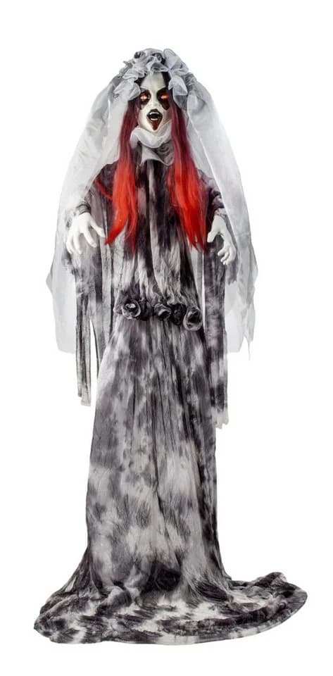 Mel-O-Design LED-Dekofigur Bloodwyn Horror Braut Halloween mit Sound