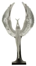 MF Skulptur Engel Angelica 48cm Polyresin Silber Bild 1