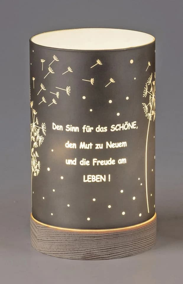 formano LED Dekolicht grau 15cm/20cm - Sinn für das Schöne - Pusteblume