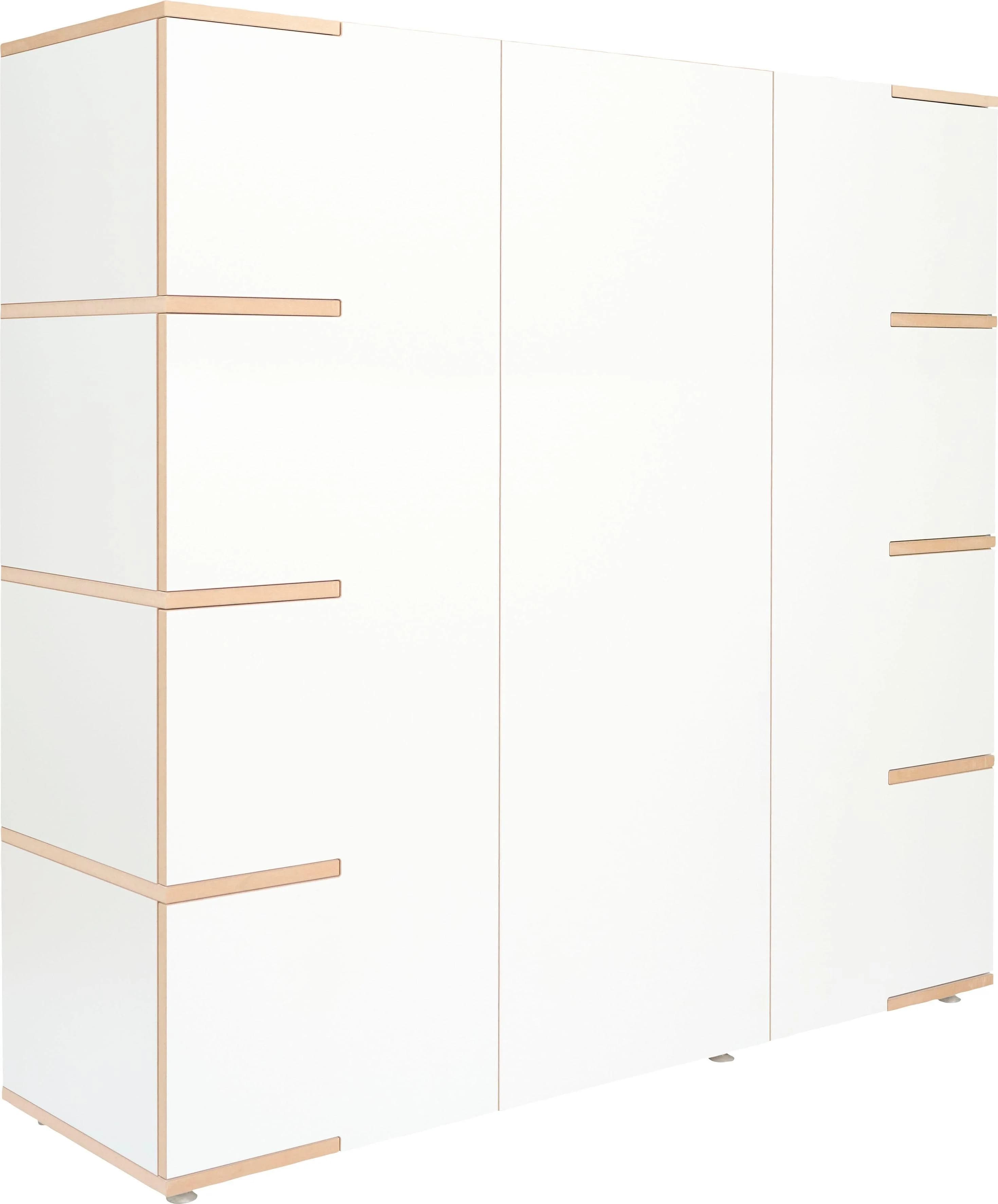 TOJO Mehrzweckschrank stau Weiß Modern