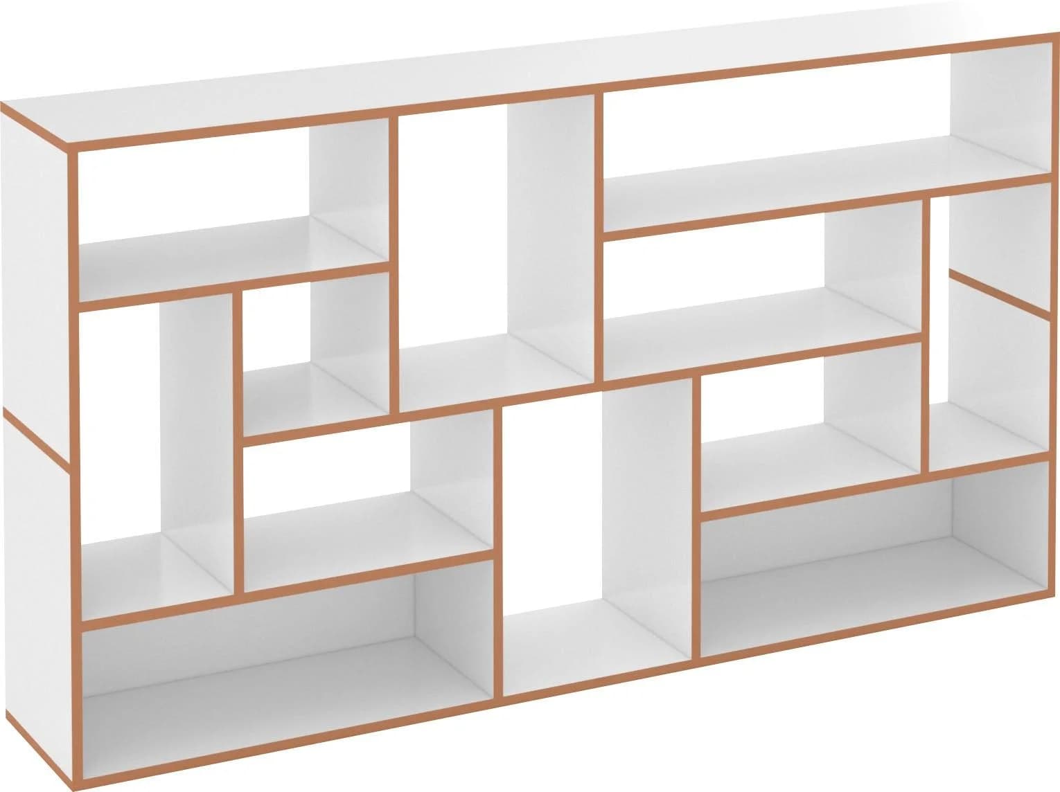 TOJO Mehrzweckregal Hanibal Side Weiß MDF Standregal