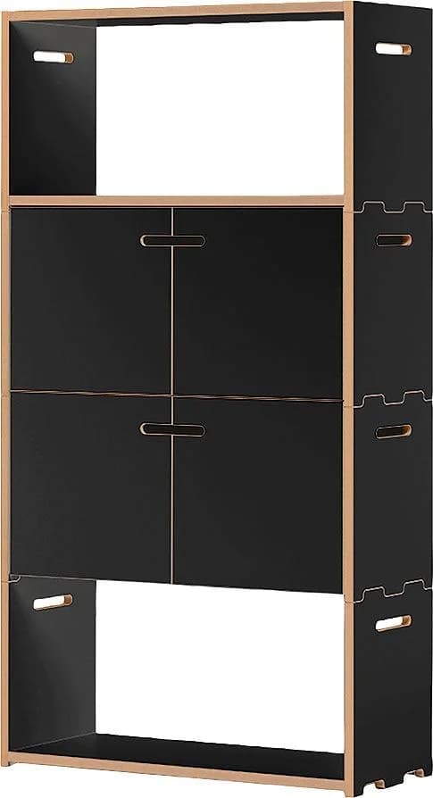 TOJO Hochstapler 2x2-Set Mehrzweckregal Anthrazit