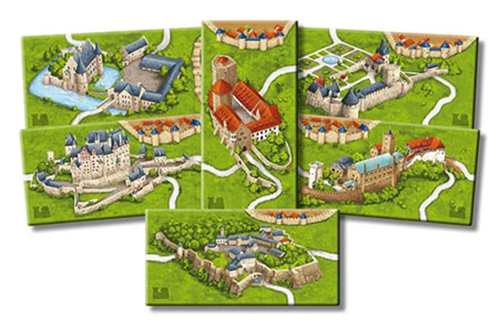 Hans im Glück Carcassonne Burgen in Deutschland Erweiterung
