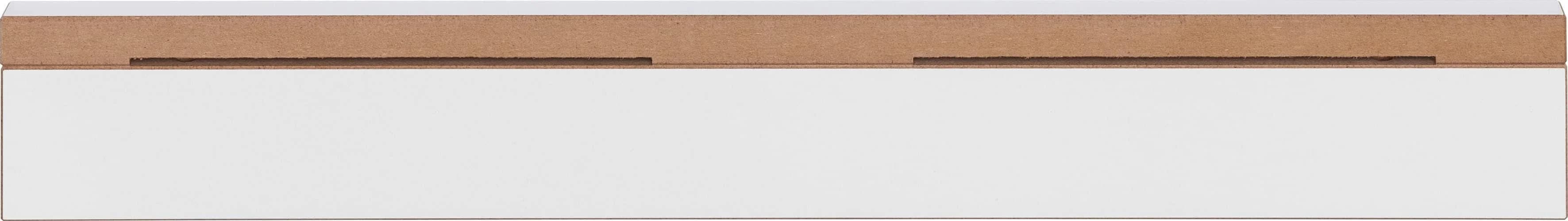 Garderobenpaneel TOJO Tojo-grad Schlüssel Weiß MDF