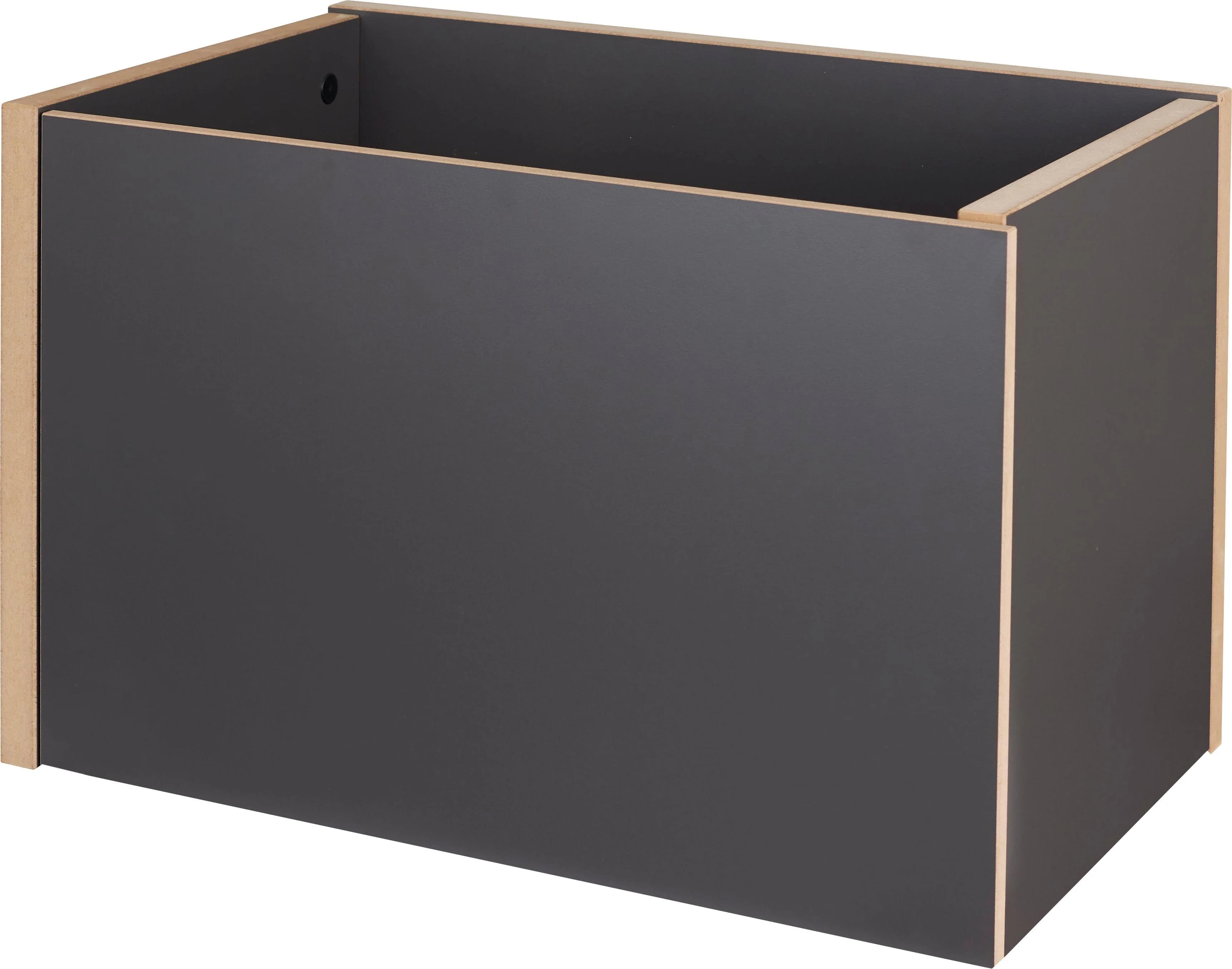 Mehrzweckregal TOJO stell schwarz MDF
