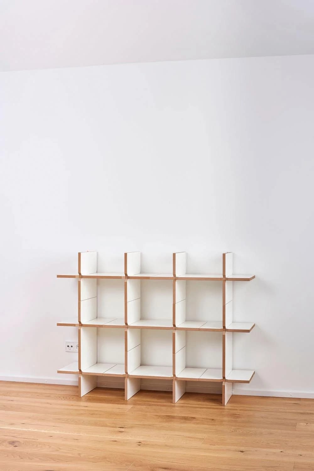 TOJO Mehrzweckregal solo Modul 6 Weiß MDF Standregal