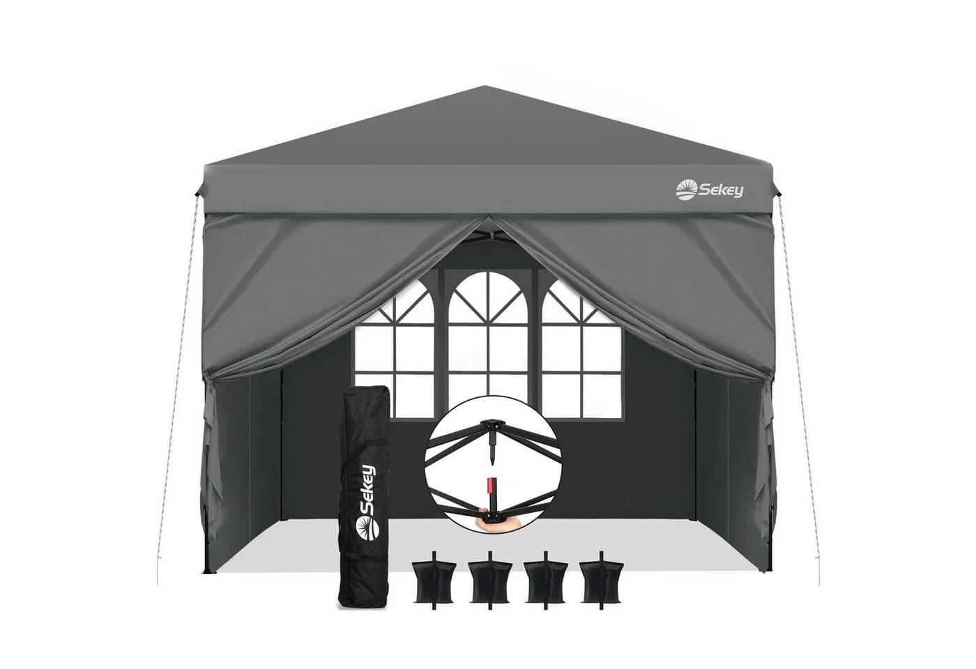 Sekey Faltpavillon 300x300 cm UV50+ Partyzelt - Bild 2