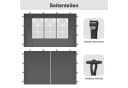 Sekey Faltpavillon 300x300 cm UV50+ Partyzelt Bild 4