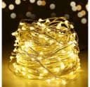 Salcar LED-Lichterkette 10m Outdoor Indoor USB Kupferdraht Weihnachtsdeko Bild 1