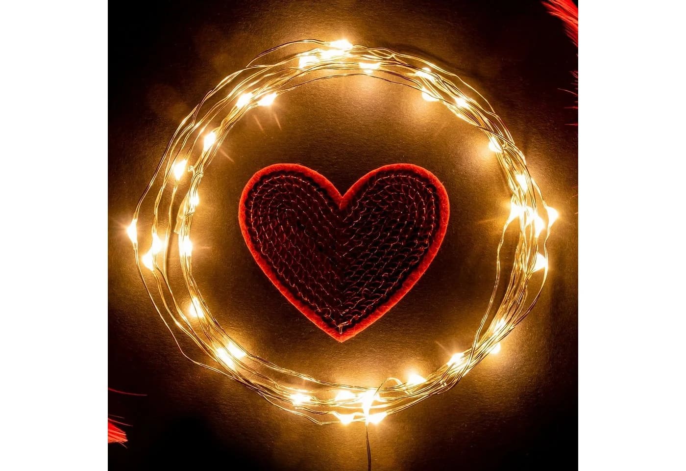 Salcar LED-Lichterkette 10m Outdoor Indoor USB Kupferdraht Weihnachtsdeko - Bild 4