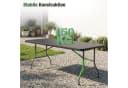 Sekey Campingtisch Klappbar 150 cm Schwarz Bild 5