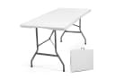 Sekey Klappbarer Campingtisch 180 cm Weiß Bild 2