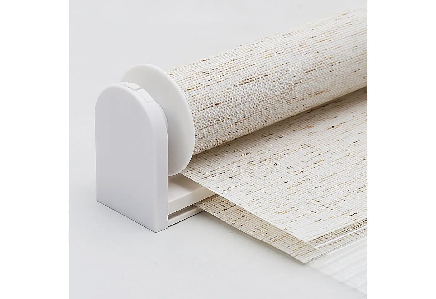 Sekey Doppelrollo Klemmfix ohne Bohren Duo Rollo Leinenoptik - Bild 5