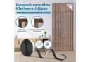 Sekey Insektenschutz-Tür Magnetisches Fliegengitter für Balkon, Keller und Terrassentür, braun Bild 4