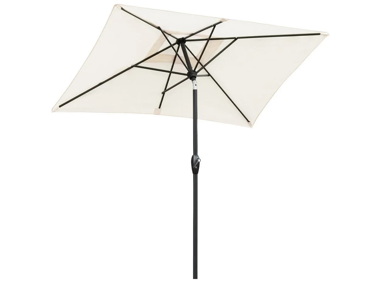 Sekey Sonnenschirm Rechteckig Kippbar UV50+ Creme - Bild 3