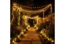 Salcar LED Solar Lichterkette 21,6 m 480 LEDs Warmweiß Garten Bild 2