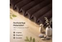 Sekey Plissee Klemmfix ohne Bohren Blickdicht Polyester Mokka Bild 5