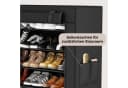 Sekey Schuhschrank 9 Ebenen Stoffschrank 27 Paar Schuhe 58 cm Bild 3