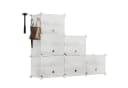 Sekey Schuhschrank Schuh-Organizer Stecksystem 24 Paar Weiß Bild 1