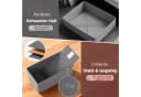 Sekey Aufbewahrungsboxen 6er Set Anthrazit Vliesstoff Bild 5