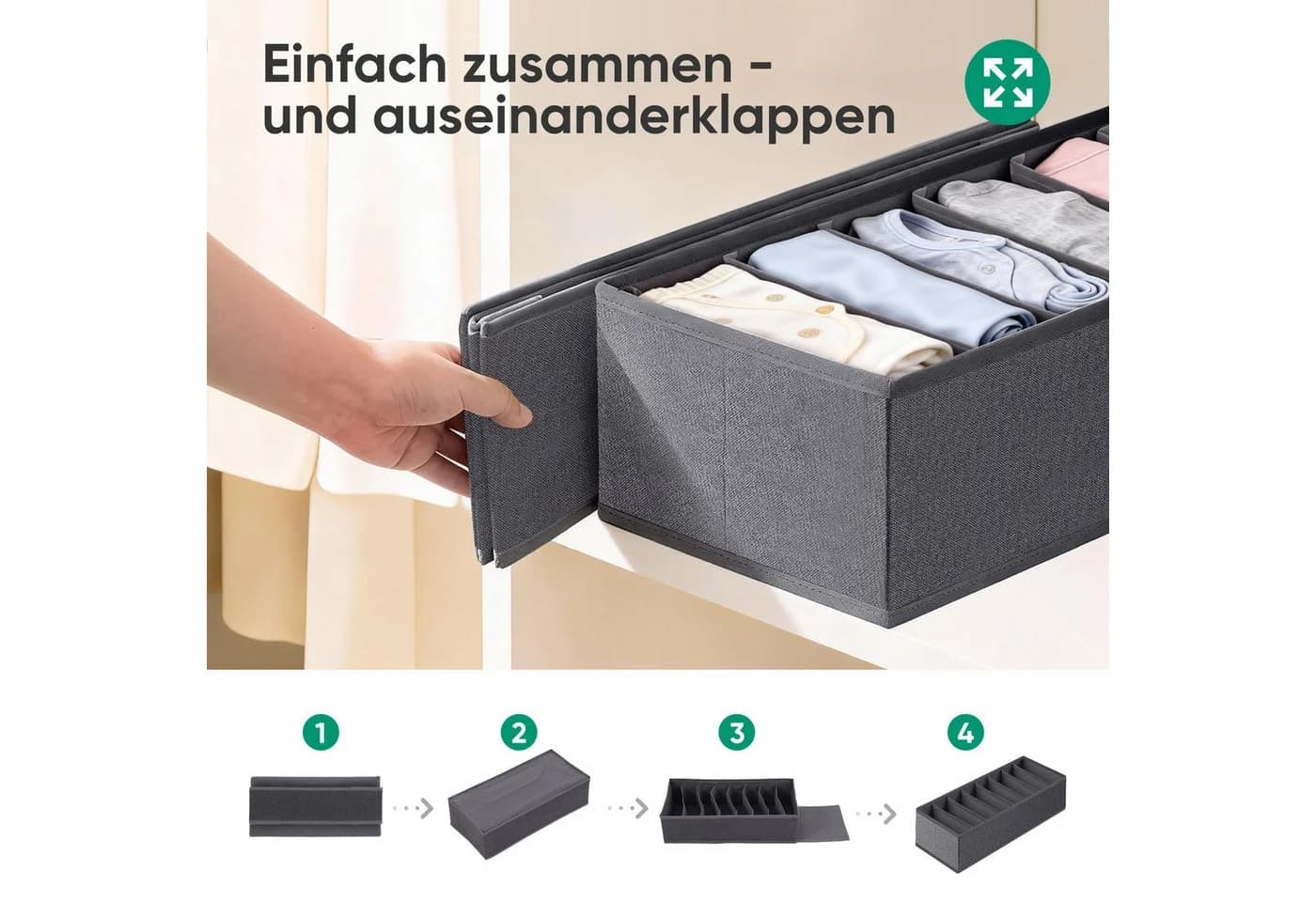 Sekey Aufbewahrungsbox Organizer 8 Fächer - Bild 4