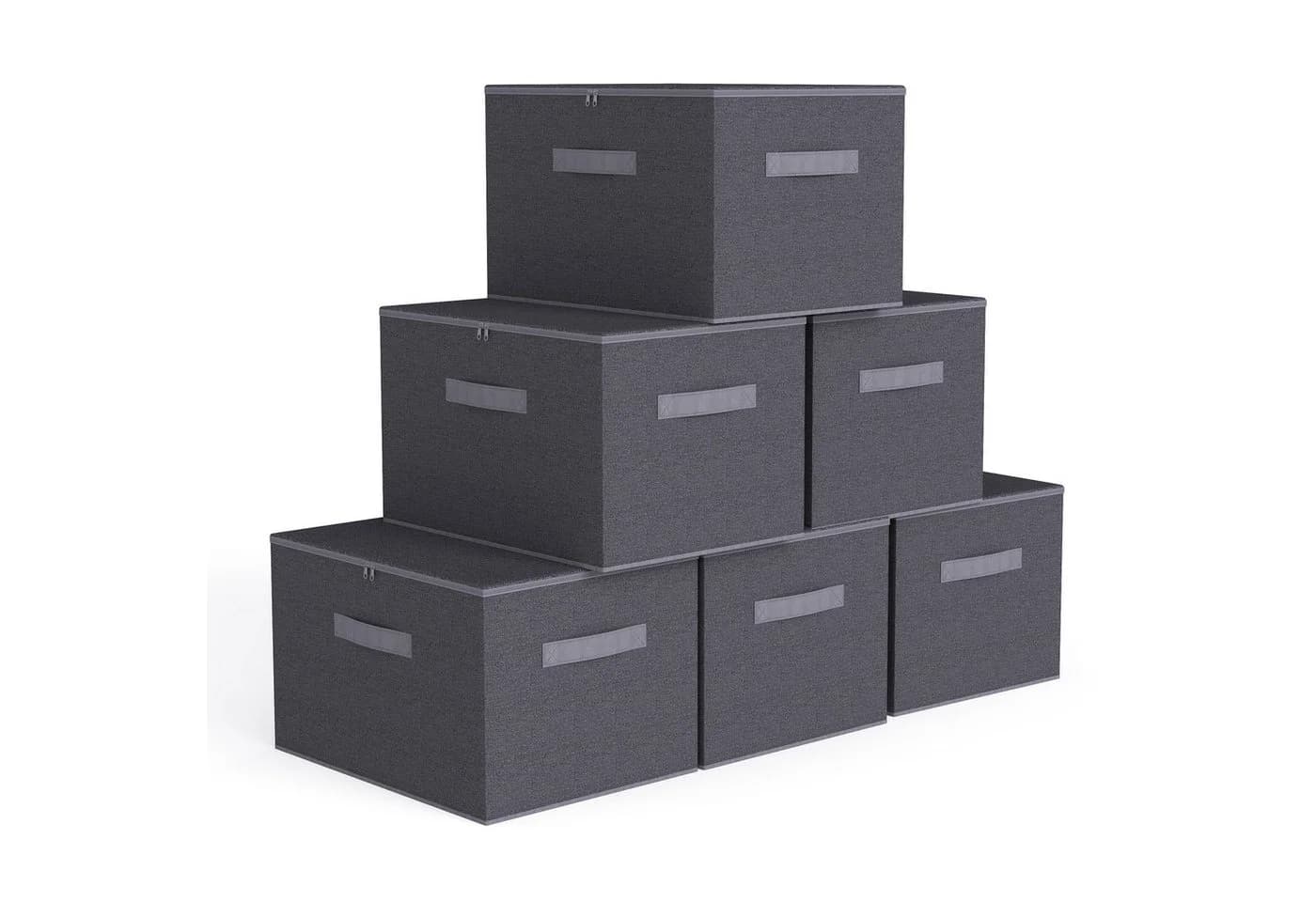 Sekey Aufbewahrungsbox 3er Set Vliesstoff Faltbare Stoffboxen - Bild 2
