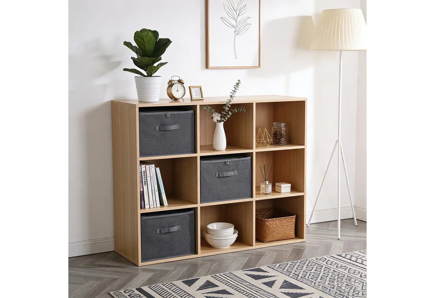 Sekey Aufbewahrungsbox 3er Set Vliesstoff Faltbare Stoffboxen - Bild 3