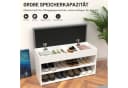 oyajia Schuhbank Schuhregal mit gepolstertem Kissen Bild 4