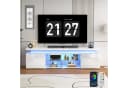 oyajia Lowboard TV-Schrank mit RGB-LED und Steckdosen für Fernseher bis 75 Zoll Bild 4
