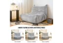 oyajia Sitzsack Relaxsessel Cordstoff 110x85x76 cm Bild 3