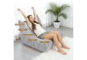 oyajia Sitzsack Relaxsessel Cordstoff 110x85x76 cm Bild 4