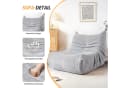 oyajia Sitzsack Relaxsessel Cordstoff 110x85x76 cm Bild 5