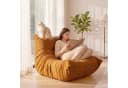 oyajia Sitzsack Relaxsessel Cordstoff Gelb Bild 1