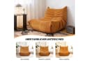 oyajia Sitzsack Relaxsessel Cordstoff Gelb Bild 4