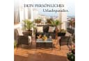 oyajia Gartenlounge-Set Polyrattan Sitzgruppe für 4 Personen Bild 3