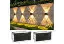 oyajia Solar Wandleuchte LED Außen RGB 7 Farben Bild 2