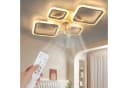 oyajia Deckenventilator mit LED 75cm RGB dimmbar weiß Bild 1