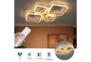 oyajia Deckenventilator mit LED 75cm RGB dimmbar weiß Bild 5