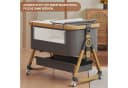 oyajia Beistellbett 3 in 1 Babybett 6-stufige Höhenverstellung Bild 3