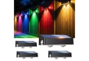 oyajia 4x Solar-Wandleuchte RGB Schwarz IP65 Wandlampe Bild 1