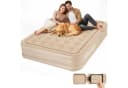 kehot Luftbett 202x150 cm mit integrierter Pumpe Beige Bild 2