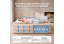 kehot Luftbett 202x150 cm mit integrierter Pumpe Beige Bild 3