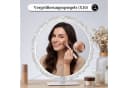 oyajia LED Schminkspiegel Rund 180° Dimmbar Bild 4
